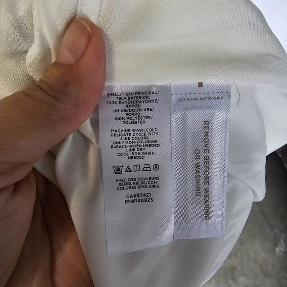 LOFT Black and White Animal Print Dress - Picture 13 of 13